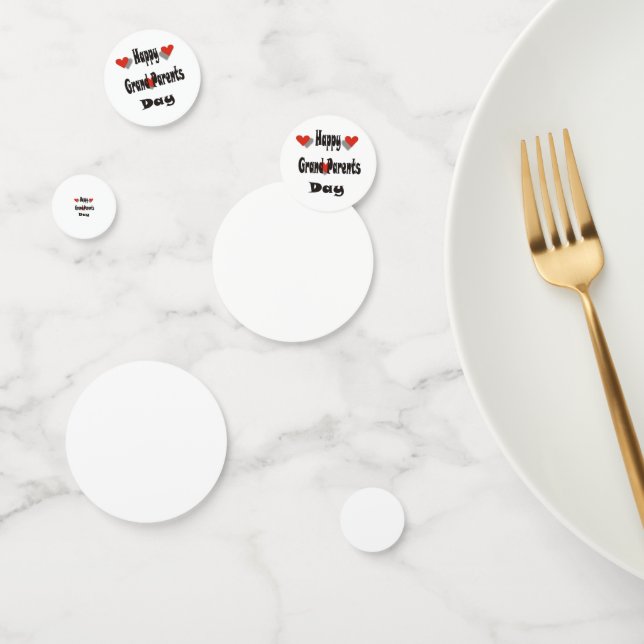 Confettis Joyeuse Journée des grands parents (Groupe)