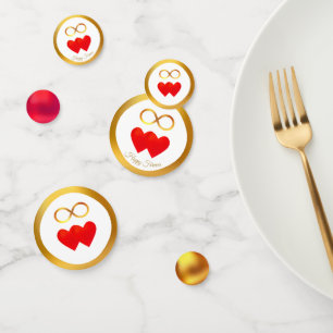 Confettis Joyeux anniversaire de Mariage