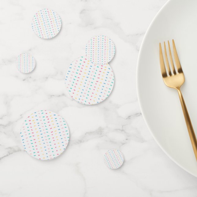 Confettis Lignes de motif (Groupe)