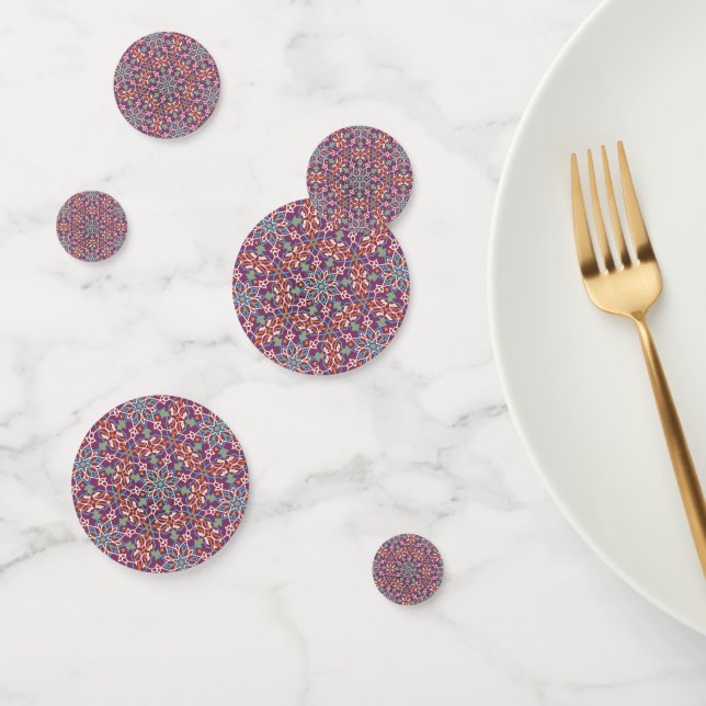 Confettis Mandala Inspiration 5 (Groupe)