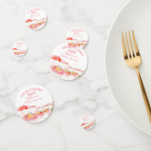 Confettis Marché des producteurs de douches pour bébés culti
