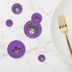 Confettis Mardi Gras