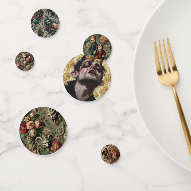 Confettis Maudit et Curated — Art gothique (Groupe)