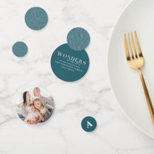 Confettis Merveilles à lui Noël géométrique moderne d'amour