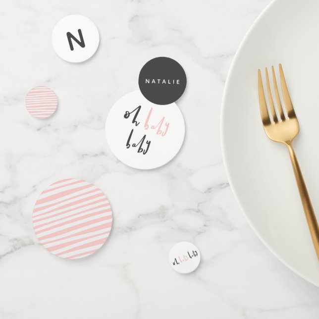 Confettis Mon bébé baby shower jumeau (Groupe)