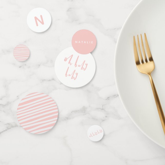 Confettis Mon bébé baby shower jumeau (Groupe)