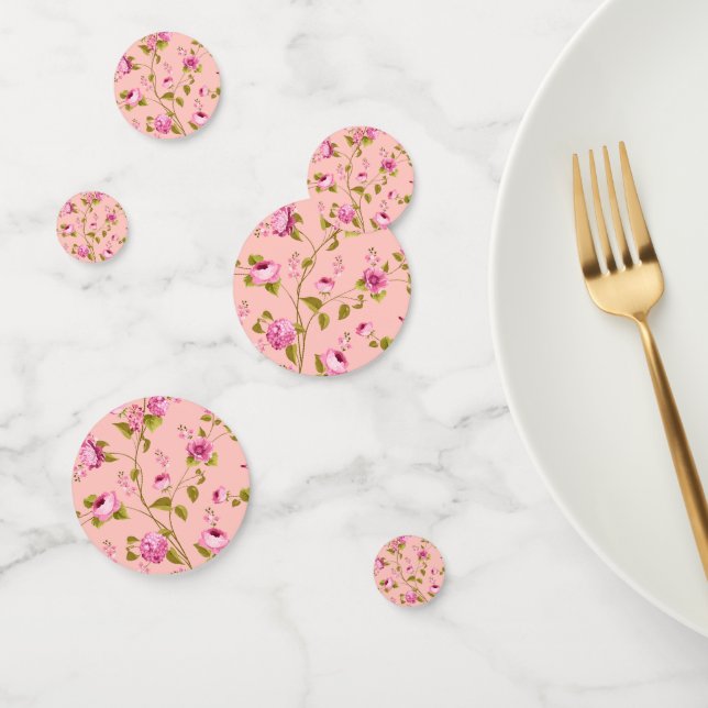 Confettis Motif Fleurs 17 (Groupe)
