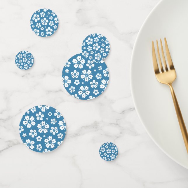 Confettis Motif Fleurs 5 (Groupe)