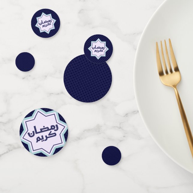 Confettis Motif géométrique islamique (Groupe)