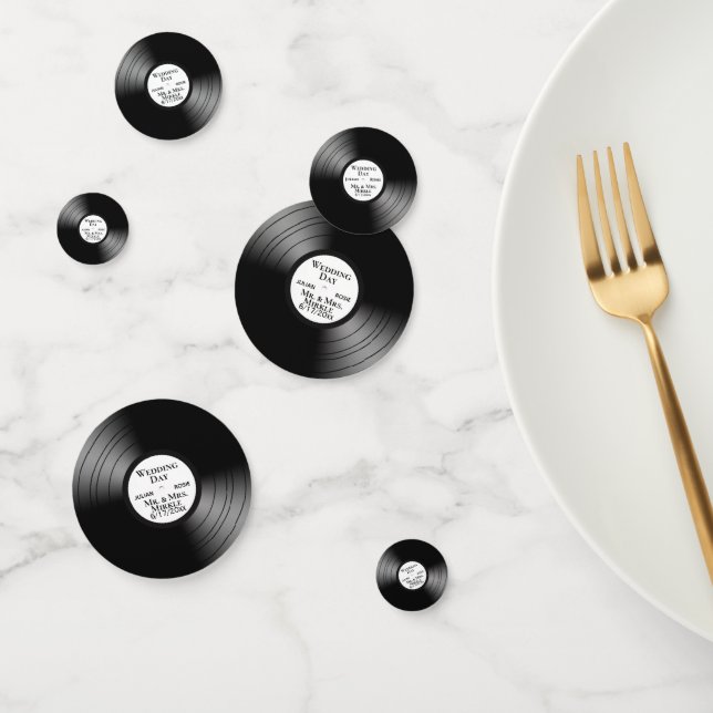 Confettis Musique cool Conception Enregistrements personnali (Groupe)