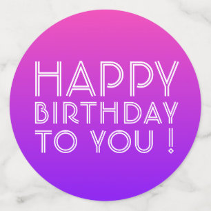 Confettis N'Importe Quel Nom Modifiable Joyeux Anniversaire