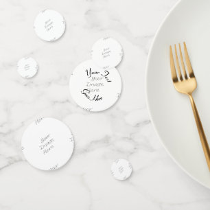 Confettis Nouveaux articles personnalisables