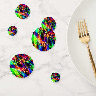 Confettis Nuit Neon