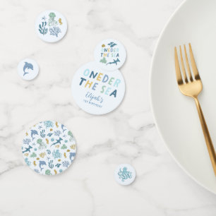 Confettis ONEder the Sea Boy 1er anniversaire
