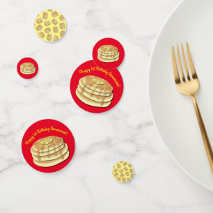 Confettis Pancake Anniversaire Fête Flapjack Cute Enfants