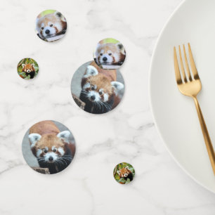 Confettis Panda rouge