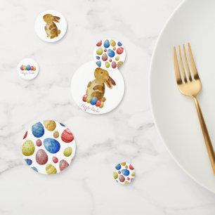 Confettis Pâques joyeuses - Oeufs colorés Table Scatter Cade