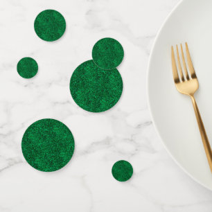Confettis Parties scintillant verte glamour