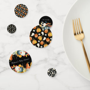 Confettis Peek-A-Boo  Petit Baby shower d'Halloween fantôme