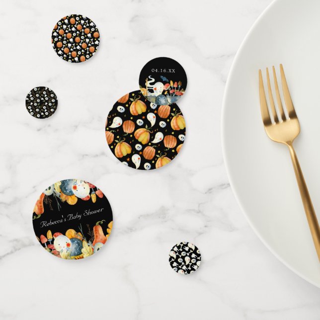 Confettis Peek-A | Little Ghost Halloween Baby Shower (Groupe)
