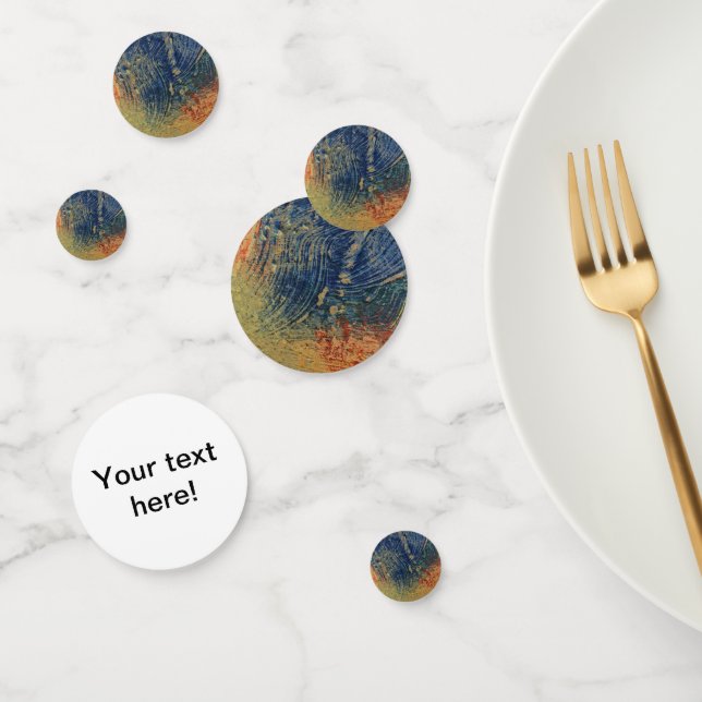 Confettis Peinture 3 couleurs (Groupe)