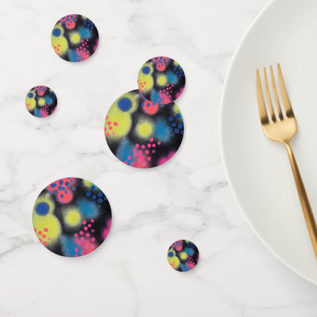 Confettis Peinture par pulvérisation (Groupe)