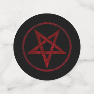 Confettis Pentagram Red Devil