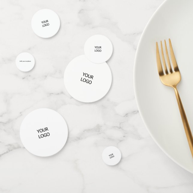 Confettis personnalisation ajouter votre logo nom d'entrepri (Groupe)