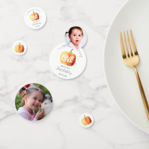 Confettis Petit Citrouille 1er anniversaire Photo