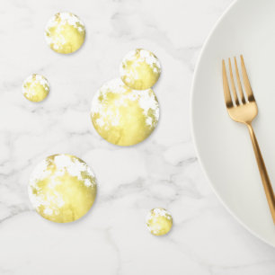 Confettis Phase de Pleine lune d'or