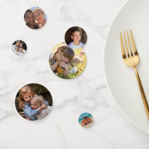 Confettis Photos personnalisées uniques