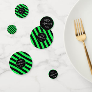Confettis Plaques de papier Halloween Lines