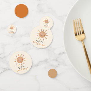 Confettis Premier Voyage Autour Du Soleil Premier Anniversai