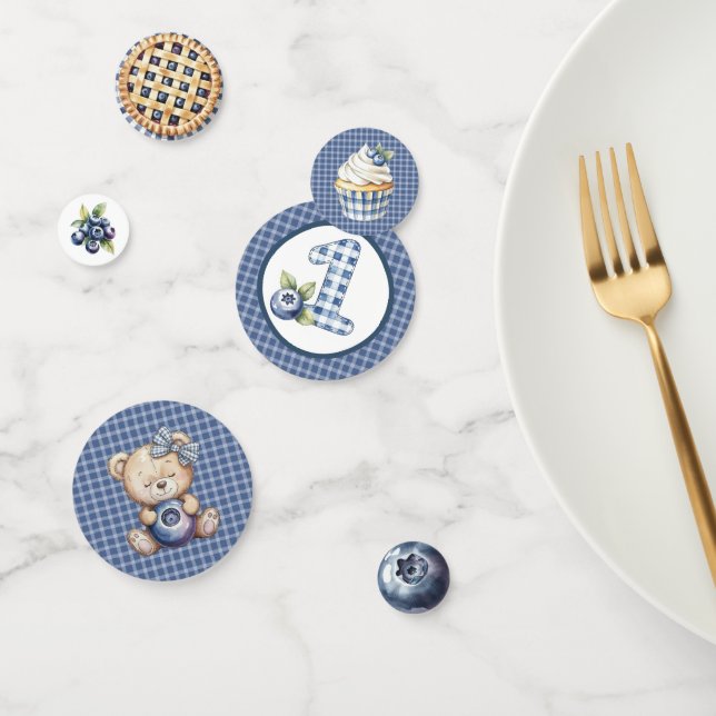 Confettis Première année Blueberry Berry (Groupe)