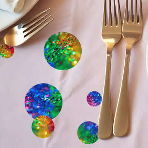 Confettis Rainbow Parties scintillant Table Scatter Festive