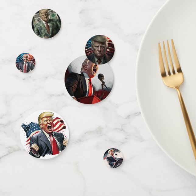 Confettis Rendre sa grandeur à l'Amérique - le président Tru (Groupe)