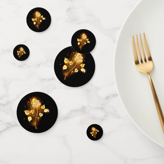 Confettis Rose d'or ( rose d'or ) (Groupe)