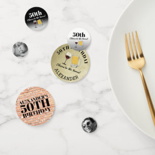 Confettis Rustic Adult encourage aux années Photo Anniversai