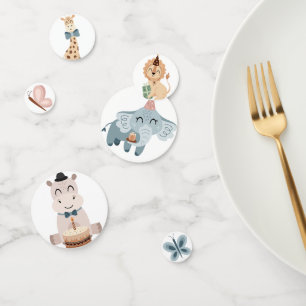 Confettis Safari Party Animal collection 1, tableau