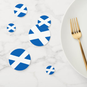 Confettis Saltire ~ Drapeau de l'Ecosse