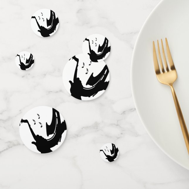 Confettis Saxophone surréaliste (Groupe)