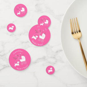 Confettis Scotty Baby shower Chien Chien Chien Chien Chien C