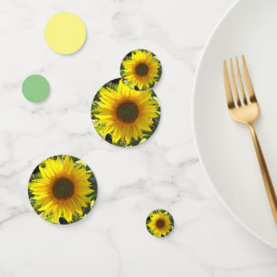 Confettis Sensation des tournesols