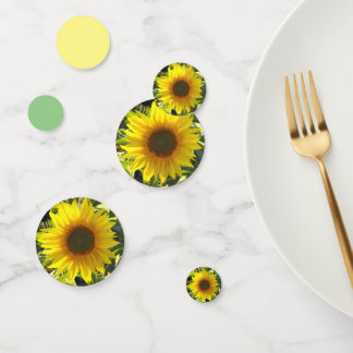 Confettis Sensation des tournesols