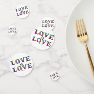 Confettis SlipperyJoe l'amour est amour dégoulinant fondu dy