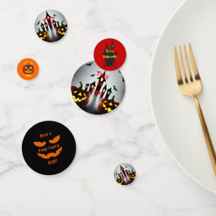 Confettis Soyons effrayants Joyeux Halloween Jack 'o Lantern