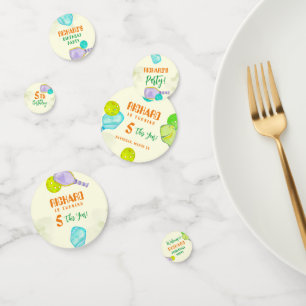 Confettis Sports Party Watercolor Pickleball thème Anniversa