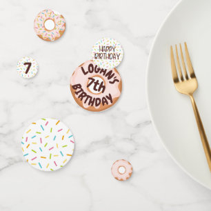Confettis Sprinkings colorés Thème Donut Anniversaire Fête