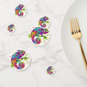 Confettis Style d'aquarelle des teintures Chameleon