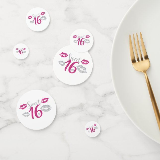 Confettis Sweet 16 (Groupe)
